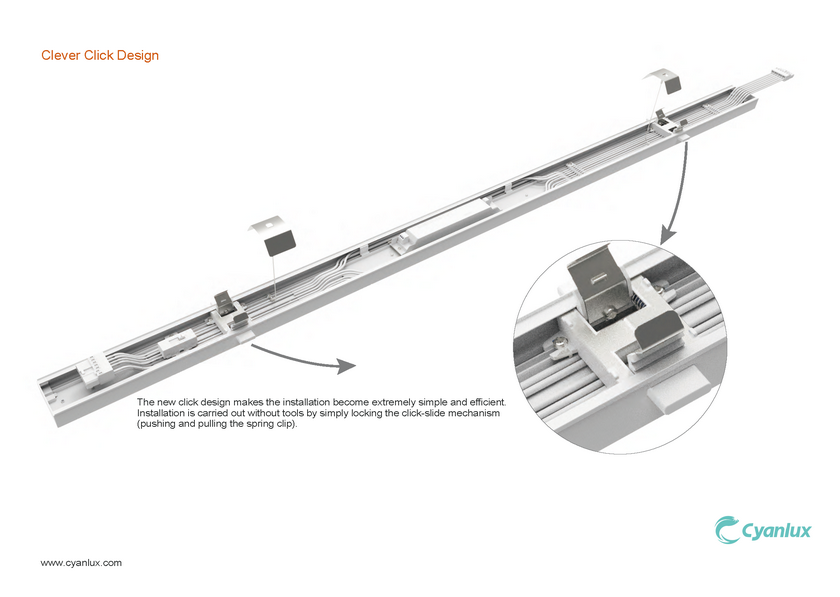 cyanlux led linear trunking light trunking diagram